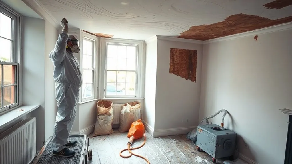 Asbestos Artex Removal in Abbey Wood — HSE-licensed specialists