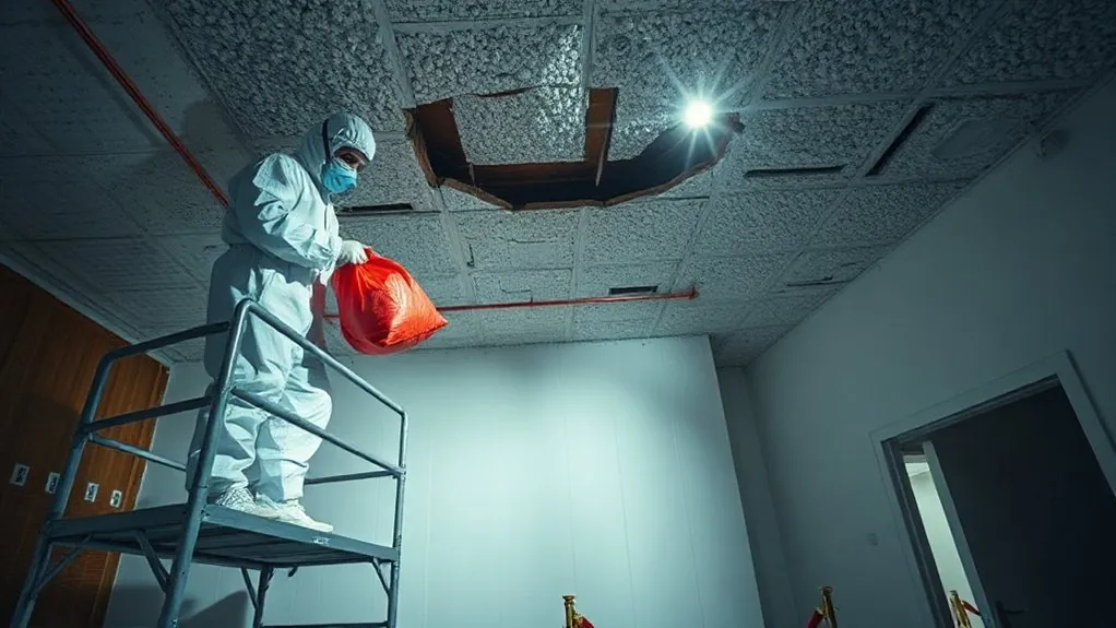 Asbestos Ceiling Removal in Abbey Wood — HSE-licensed specialists