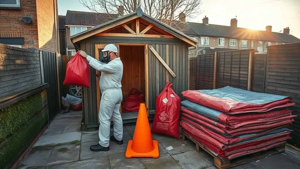 Garage & Shed Roof Removal in Abbey Wood — HSE-licensed specialists